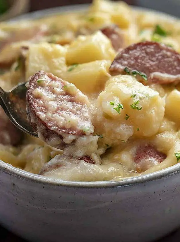 Slow Cooker Kielbasa and Potatoes