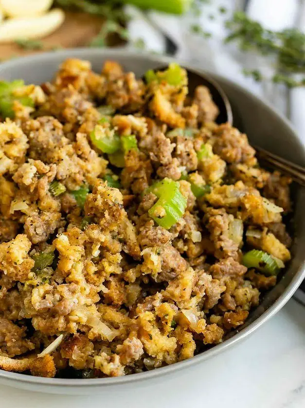 Easy Sausage Stuffing