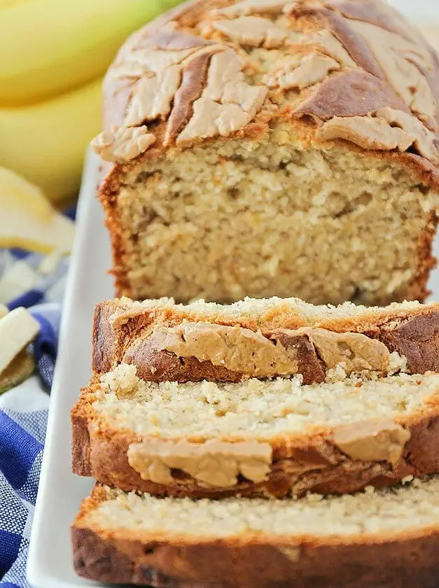 Peanut Butter Banana Bread