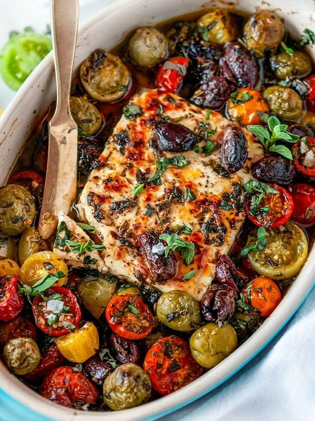 Mediterranean Baked Feta