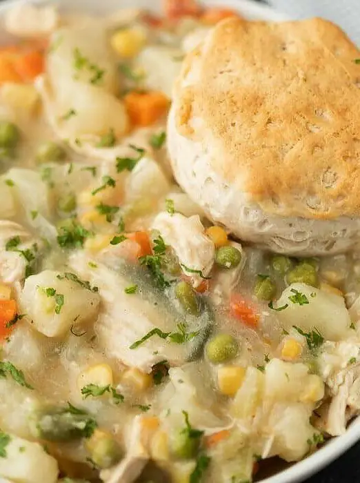 Crockpot Chicken Pot Pie