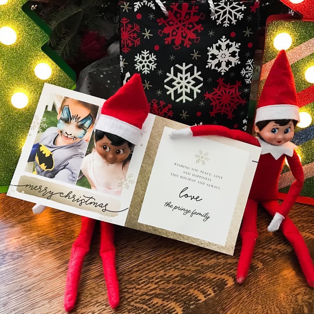 ELF AND THE HOLIDAY CARD