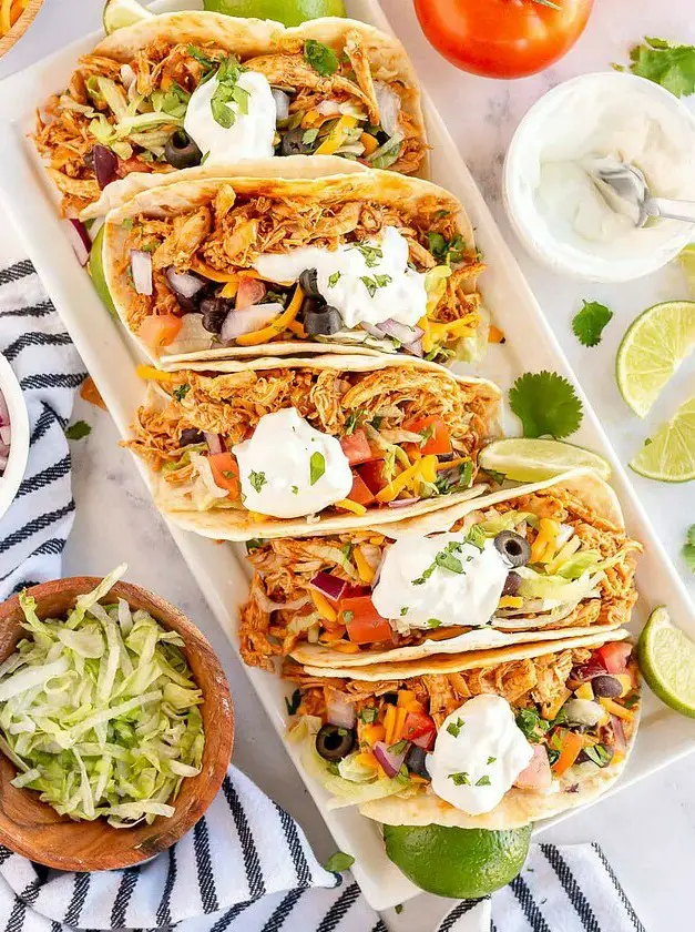 Rotisserie Chicken Tacos