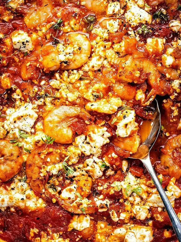 Prawn Saganaki