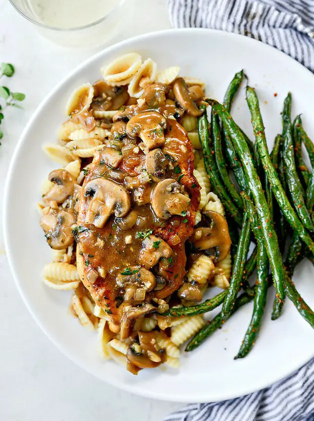 Lighter Chicken Marsala