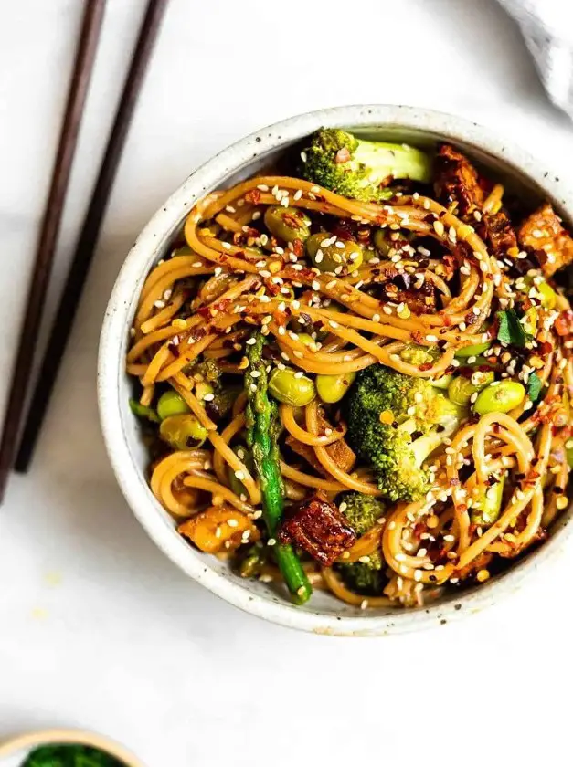 Vegetable Noodle Stir Fry