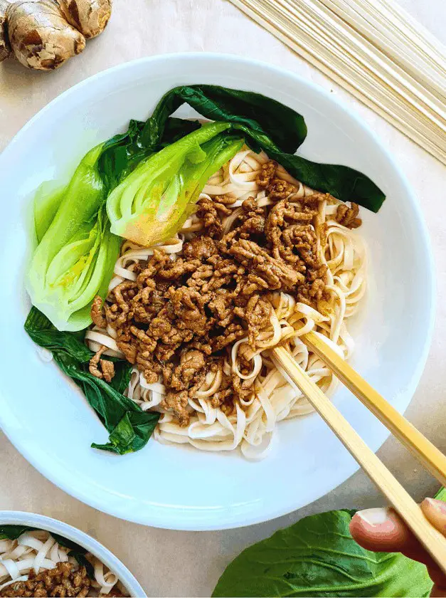 Chinese Pork Mince Noodles