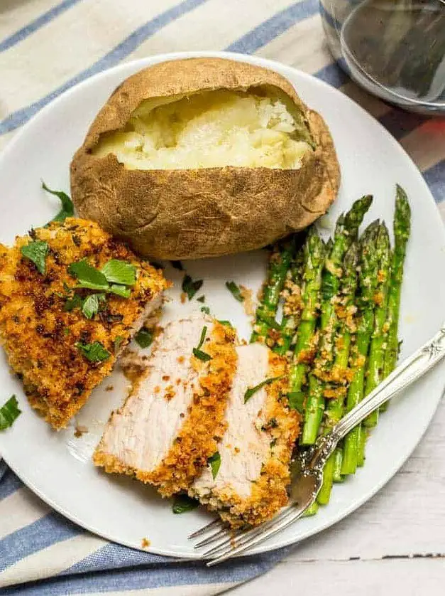 Crunchy Baked Pork Chops