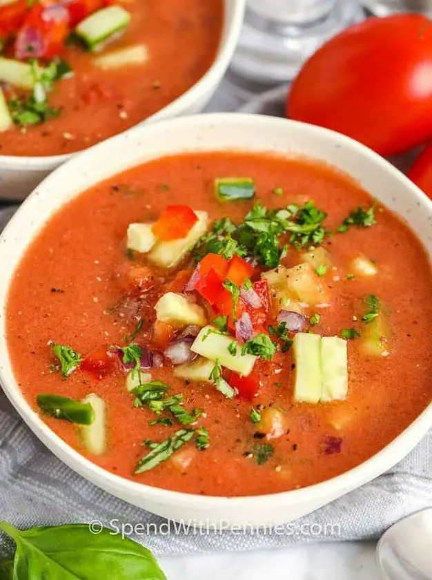 Easy Fresh Gazpacho