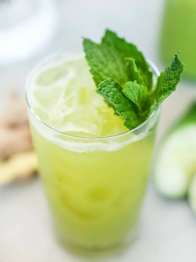 Pineapple Cucumber Agua Fresca