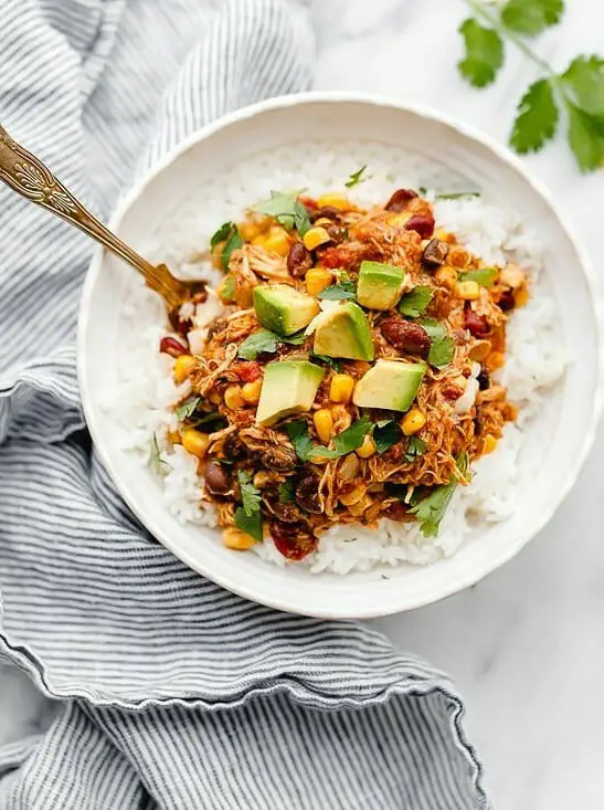 Crock Pot Chicken Taco Chili