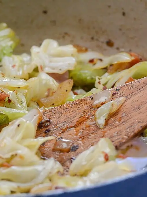 Southern Fried Cabbage and Bacon