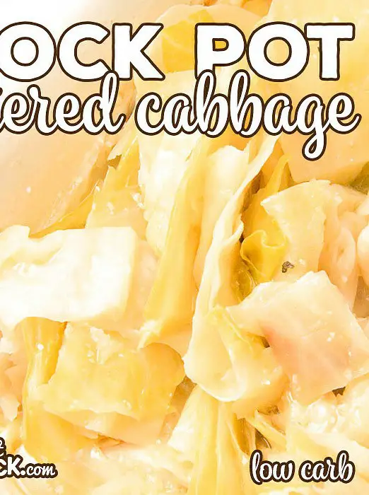 Crock Pot Buttered Cabbage