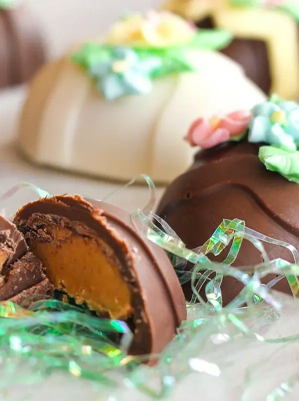 Homemade Peanut Butter Easter Eggs