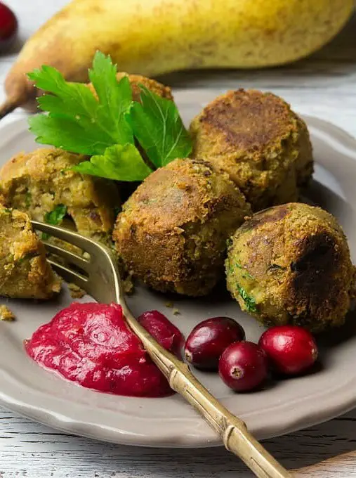 Festive Vegan Falafel