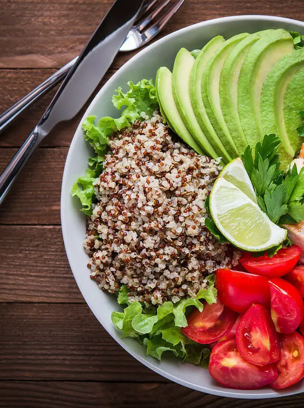 Healthy Salad Bowl with Chicken