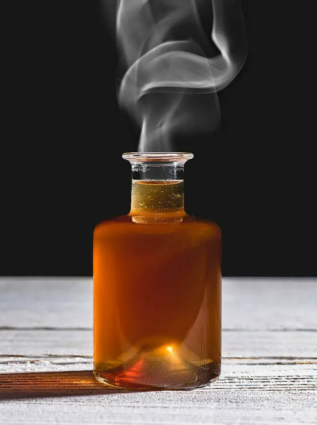 DIY Smoked Simple Syrup