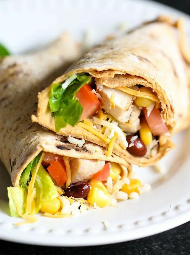 Spicy Chipotle Chicken Wrap