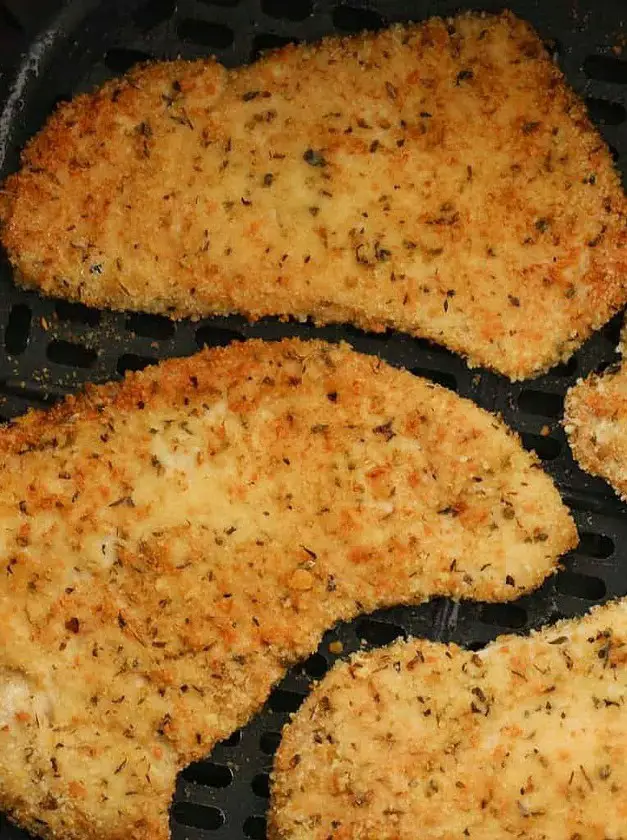 Breaded Air Fryer Turkey Cutlets