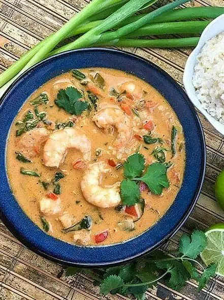 Thai Coconut Shrimp Soup