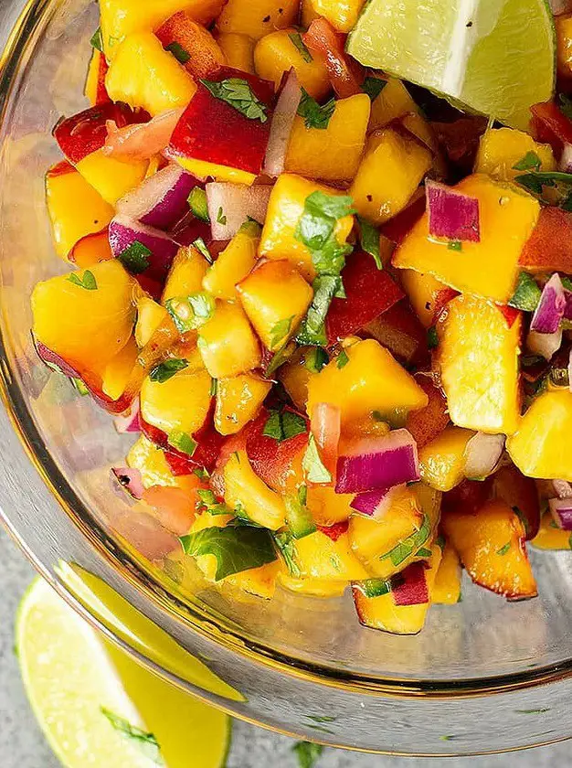 Fresh Peach Salsa