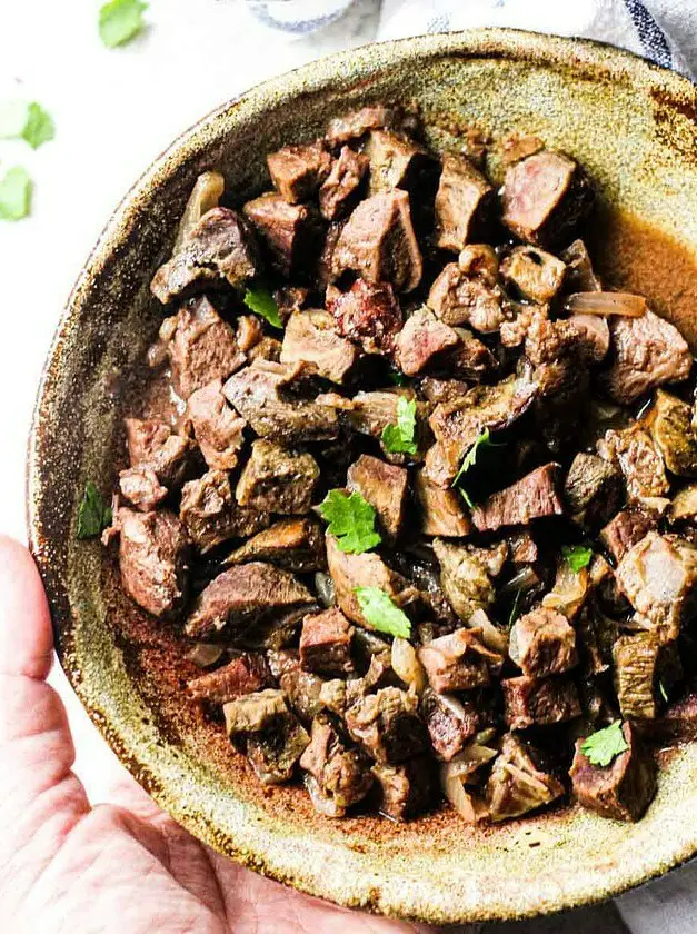 Slow Cooker Beef Heart Stew