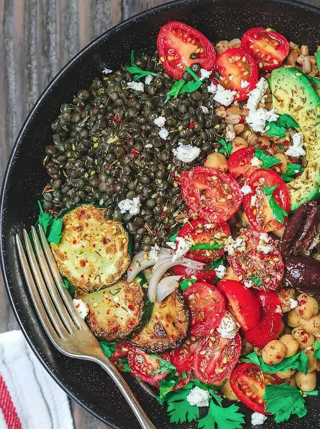 Mediterranean Style Grain Bowls