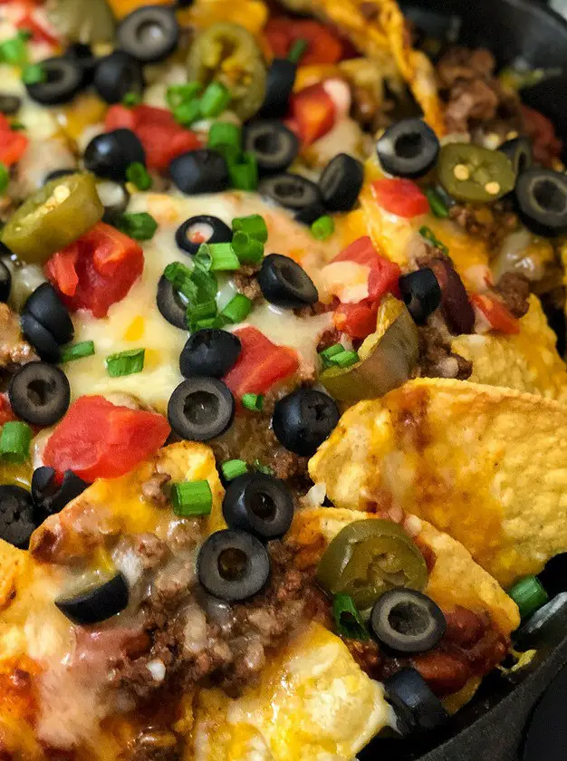 Easy Skillet Nachos