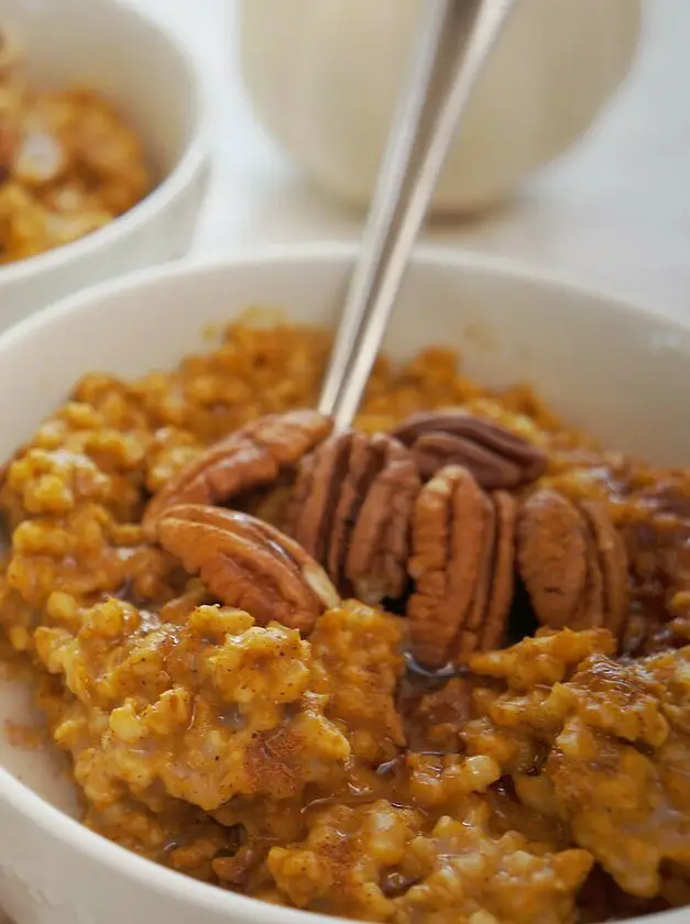 Crockpot Pumpkin Pie Oatmeal