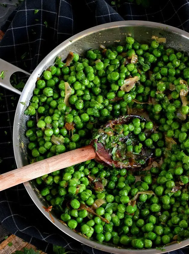 Sauteed Green Peas