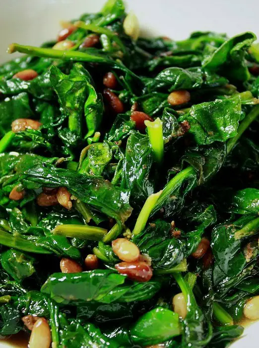 Lemon Sautéed Spinach