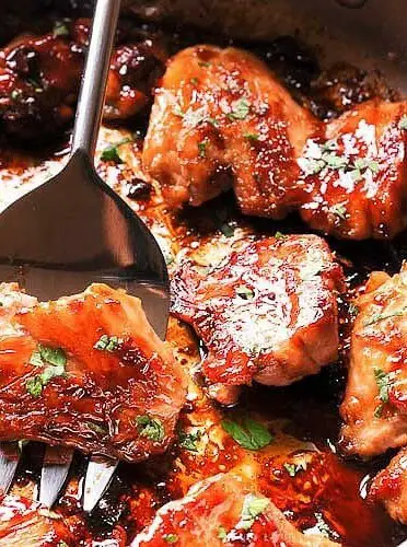 Sweet and Salty Boneless Chicken Thighs