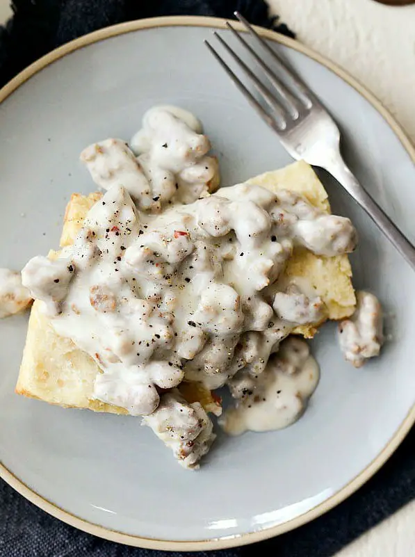 Turkey Sausage Breakfast Gravy