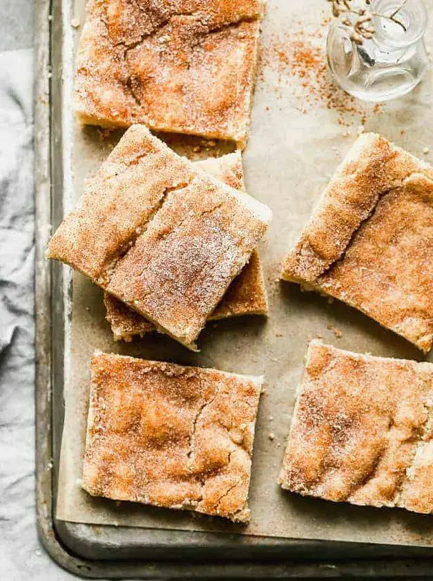 Snickerdoodle Bars