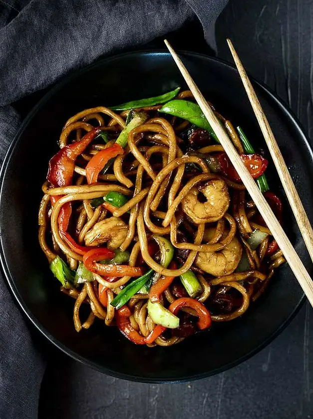 Shrimp Lo Mein