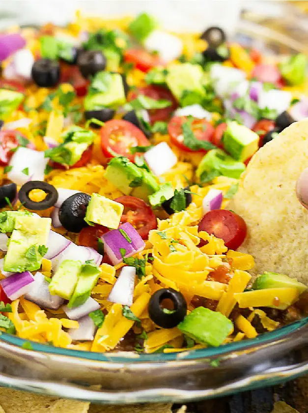 Easy Layered Taco Dip