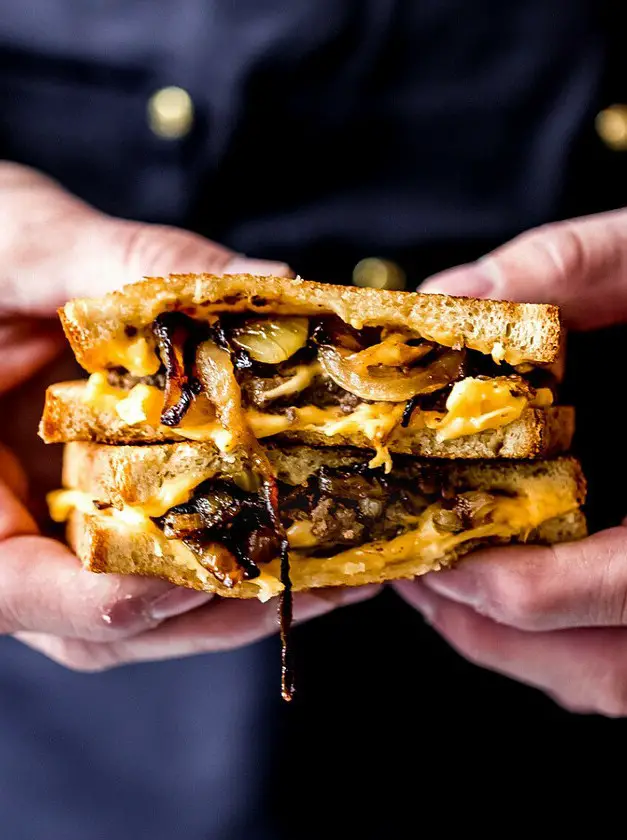 Venison Patty Melt