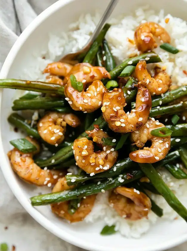 Sheet Pan Honey Garlic Shrimp