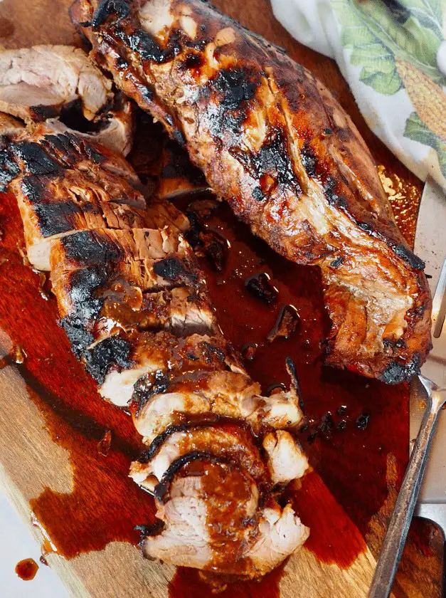 Asian Marinated Grilled Pork Tenderloin