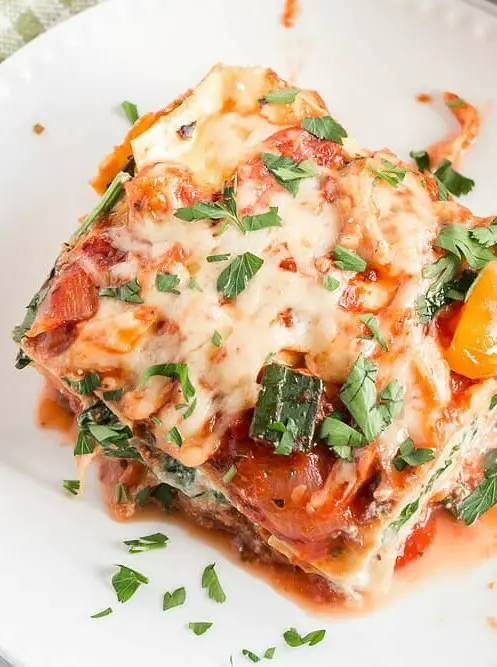 Easy Vegetarian Lasagna