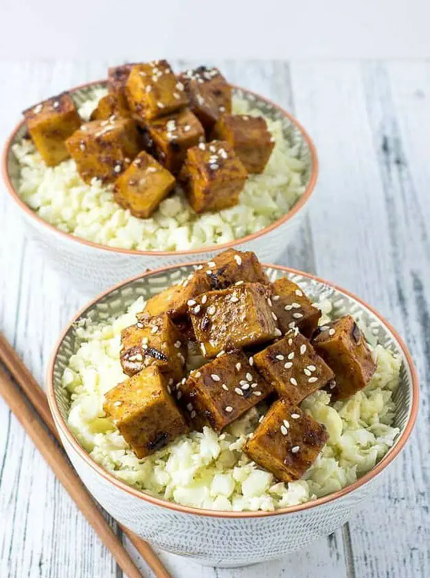 Keto Teriyaki Tofu