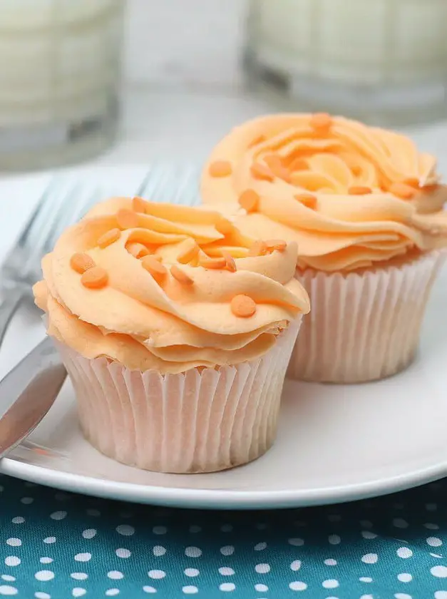 Peach Cupcakes