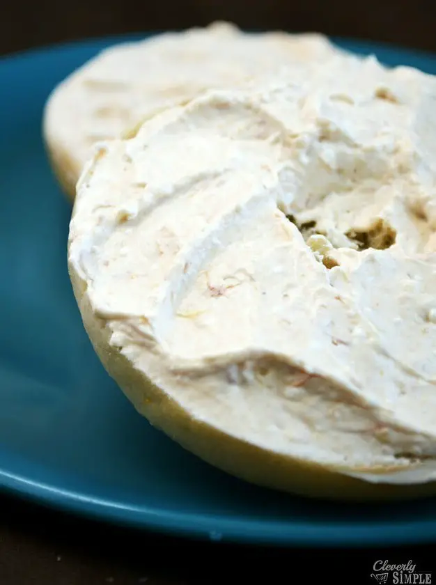 Homemade Peach and Honey Cream Cheese Spread