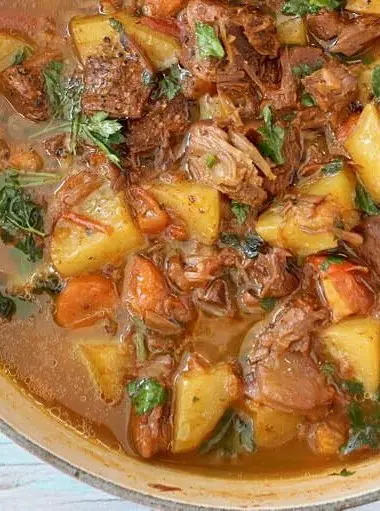 Vegan Potato Jackfruit Stew