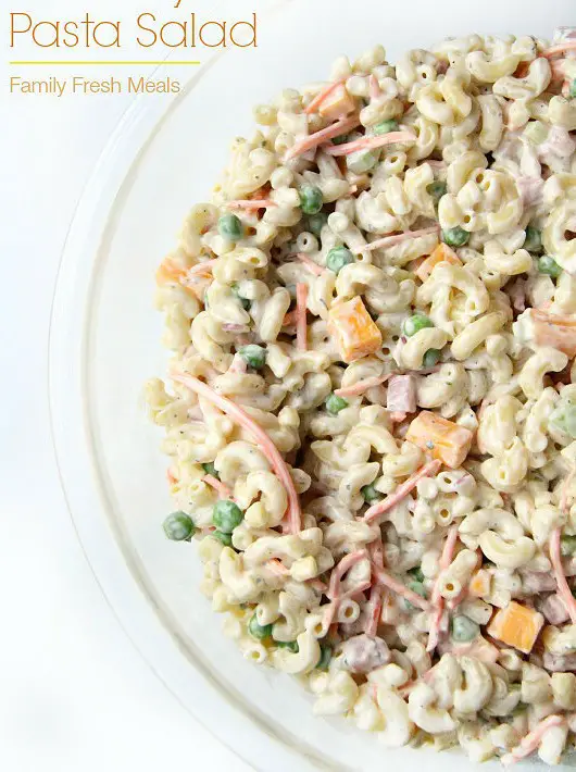 Creamy Ranch Pasta Salad