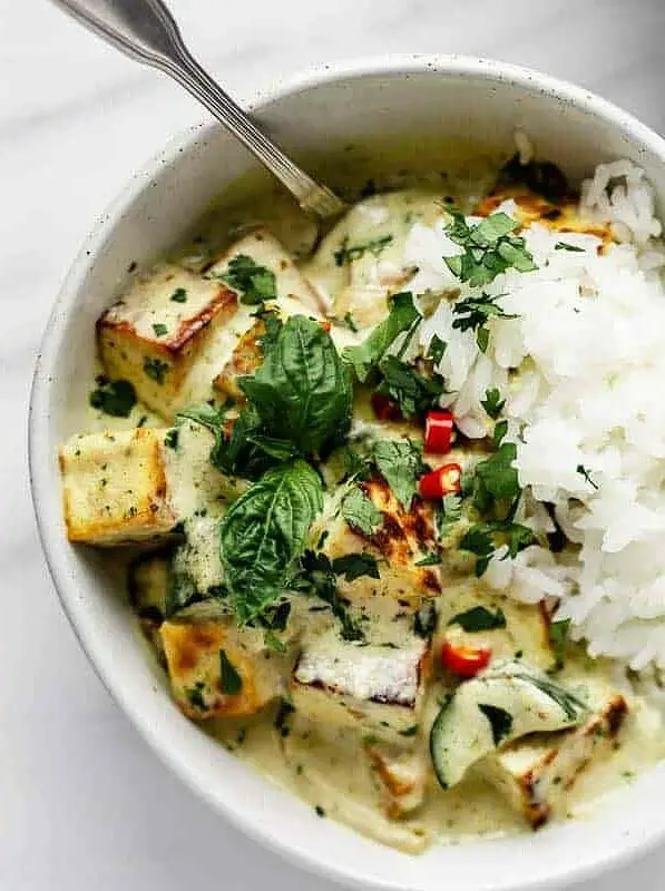 Thai Green Curry Tofu