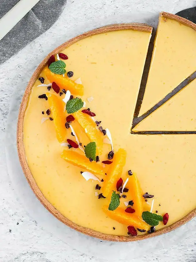 French Orange Tart