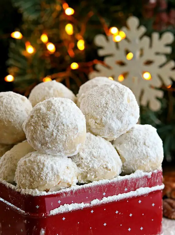 Gluten-Free Snowball Cookies