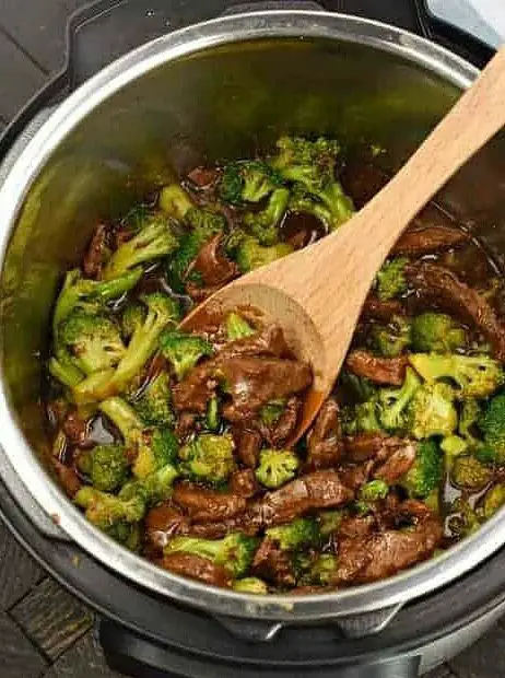 Instant Pot Beef Broccoli