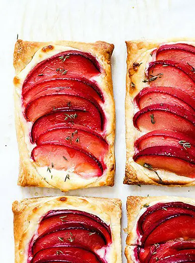 Plum Cream Cheese Breakfast Pastries